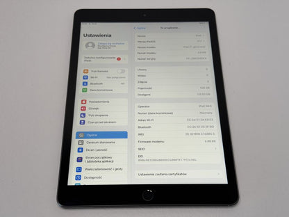 iPad 7. gen. (A2198) - 128GB - Cellular (LTE) - Space Gray - faktura VAT 23%