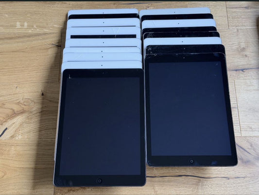 Pakiet 9x iPad Air (A1474, A1475) - pęknięte - faktura VAT 23%