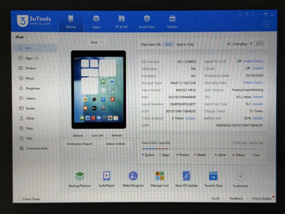 iPad mini 5 (A2124) - Cellular (LTE) - 64GB - faktura VAT 23%