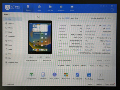 iPad 5 (A1823) - 128GB - Cellular (LTE) - faktura VAT 23%