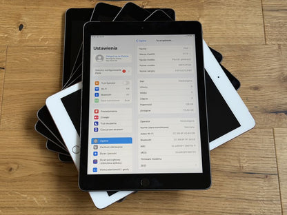 5x iPad 6 (A1954) - LTE - 128GB - słabe baterie - faktura VAT 23%