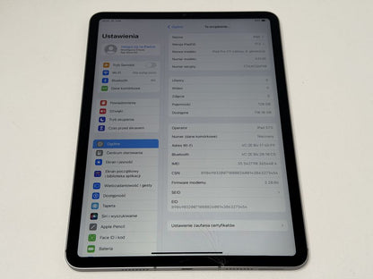 iPad Pro 11 4. gen. (A2435) - Apple M2 - zbity - faktura VAT 23%