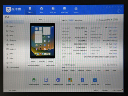 iPad 5 (A1823) - 128GB - Cellular (LTE) - faktura VAT 23%