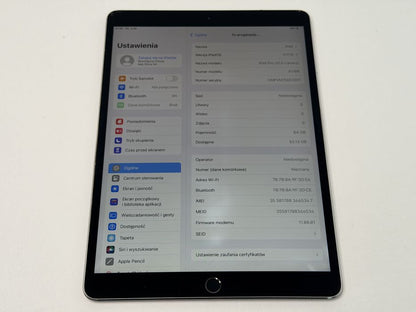 iPad Pro 10.5 (A1709) - 64GB - Cellular (LTE) - faktura VAT 23%