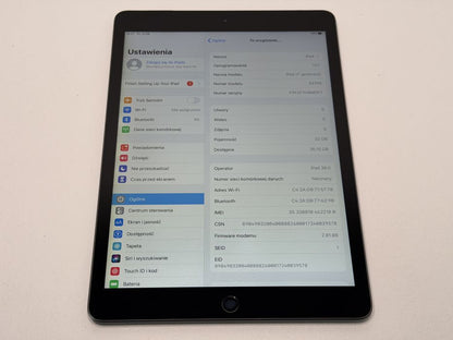 iPad 7. gen. (A2198) - 32GB - Cellular (LTE) - Space Gray - faktura VAT 23%