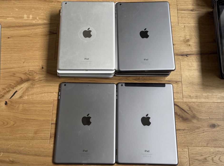 Pakiet 9x iPad Air (A1474, A1475) - pęknięte - faktura VAT 23%