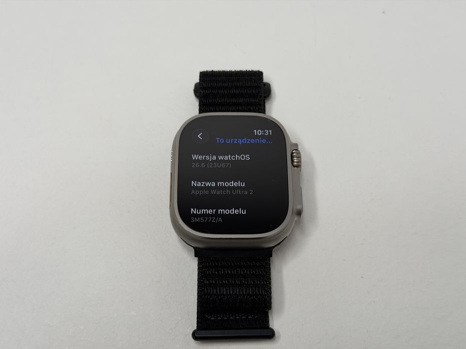 Apple Watch Ultra 2 49mm (A2986) - Natural Titanium - faktura VAT 23%