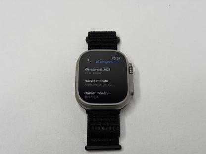Apple Watch Ultra 2 49mm (A2986) - Natural Titanium - faktura VAT 23%