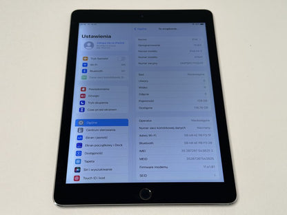 iPad Air 2 (A1567) - 128GB - Cellular (LTE) - faktura VAT 23%