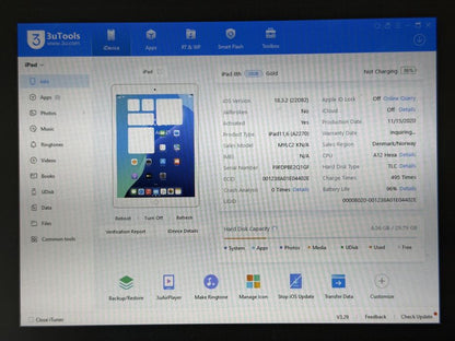 iPad 8. gen. (A2270) - 32GB - Gold - faktura VAT 23%