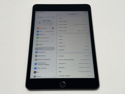 iPad mini 5 (A2124) - Cellular (LTE) - 64GB - Space Gray - faktura VAT 23%