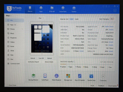 iPad Air 3 (A2152) - 64GB - faktura VAT 23%