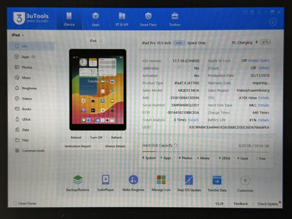iPad Pro 10.5 (A1709) - 64GB - Cellular (LTE) - faktura VAT 23%