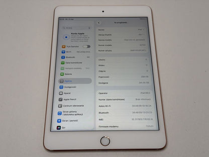 iPad mini 5 (A2124) - 256GB - Cellular (LTE) - faktura VAT 23%