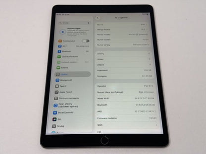 iPad Air 3 (A2123) - 256GB - Cellular (LTE) - faktura VAT 23%