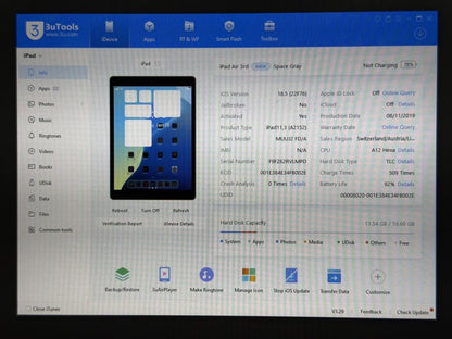 iPad Air 3 (A2152) - 64GB - faktura VAT 23%