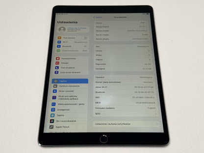 iPad Pro 10.5 (A1709) - 64GB - Cellular (LTE) - faktura VAT 23%