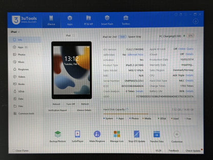 iPad Air 2 (A1566) - 16GB - faktura VAT 23%