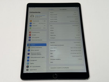 iPad Pro 10.5 (A1709) - 64GB - Cellular (LTE) - faktura VAT 23%