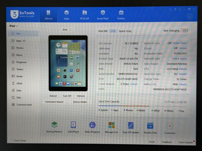 iPad 8. gen. (A2270) - 32GB - faktura VAT 23%