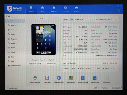 iPad 9. gen. (A2602) - 256GB - faktura VAT 23%