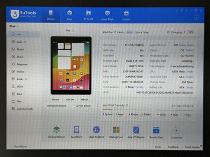 iPad Pro 10.5 (A1709) - 64GB - Cellular (LTE) - faktura VAT 23%