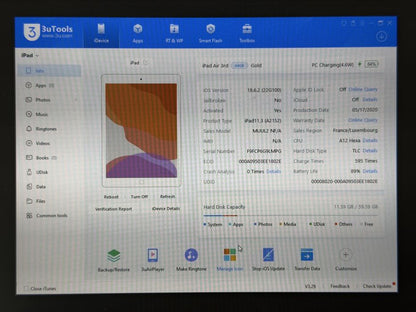 iPad Air 3 (A2152) - 64GB - faktura VAT 23%