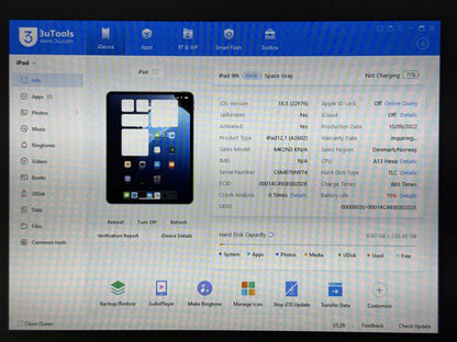 iPad 9. gen. (A2602) - 256GB - faktura VAT 23%
