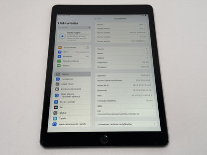 iPad 8. gen. (A2429) - 32GB - Cellular (LTE) - Space Gray - faktura VAT 23%