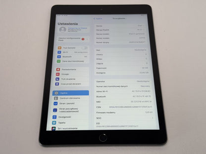 iPad 7. gen. (A2198) - 32GB - Cellular (LTE) - Space Gray - faktura VAT 23%