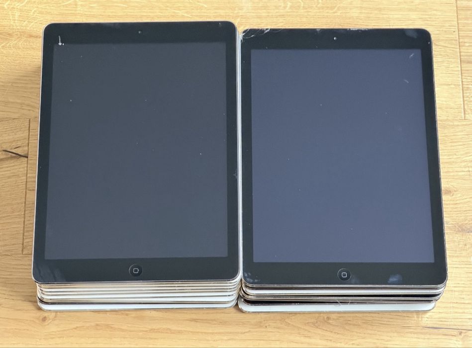 Pakiet 9x iPad Air (A1474, A1475) - pęknięte - faktura VAT 23%