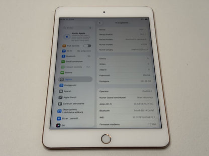 iPad mini 5 (A2124) - 256GB - Cellular (LTE) - faktura VAT 23%