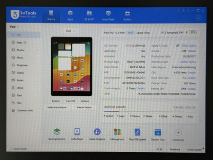 iPad Pro 10.5 (A1709) - 64GB - Cellular (LTE) - faktura VAT 23%
