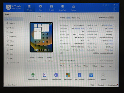 iPad 9. gen. (A2602) - 64GB - faktura VAT 23%