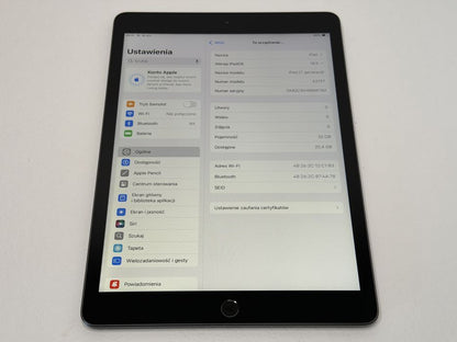 iPad 7. gen. (A2197) - 32GB - Space Gray - faktura VAT 23%