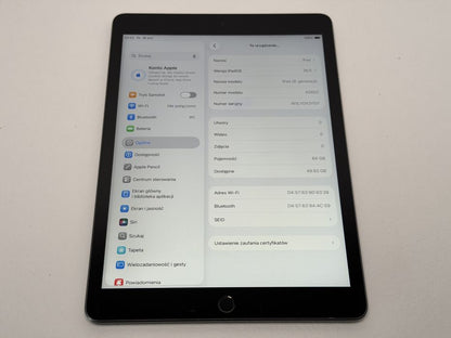 iPad 9. gen. (A2602) - 64GB - Space Gray - faktura VAT 23%