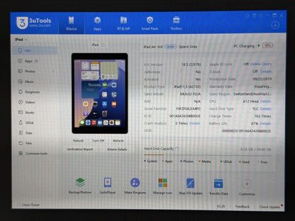 iPad Air 3 (A2152) - 64GB - zbity - faktura VAT 23%