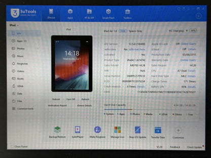 iPad Air 1 (A1474) - 16GB - faktura VAT 23%