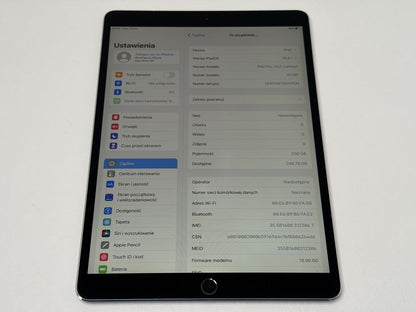 iPad Pro 10.5 (A1709) - 256GB - Cellular (LTE) - faktura VAT 23%