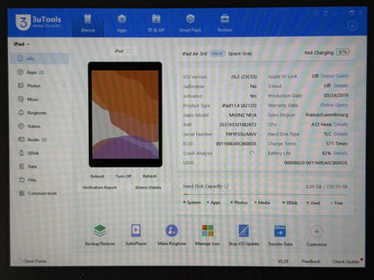 iPad Air 3 (A2123) - 256GB - Cellular (LTE) - faktura VAT 23%