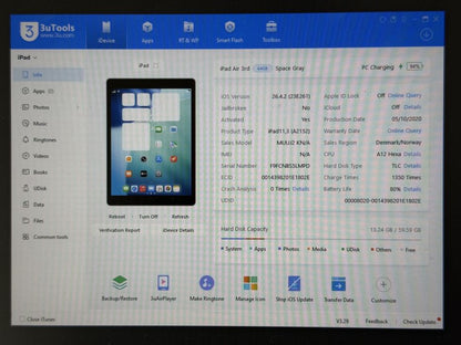 iPad Air 3 (A2152) - 64GB - Space Gray - faktura VAT 23%