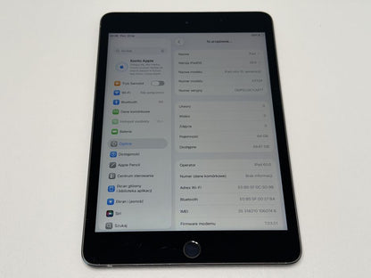 iPad mini 5 (A2124) - 64GB - Cellular (LTE) - faktura VAT 23%