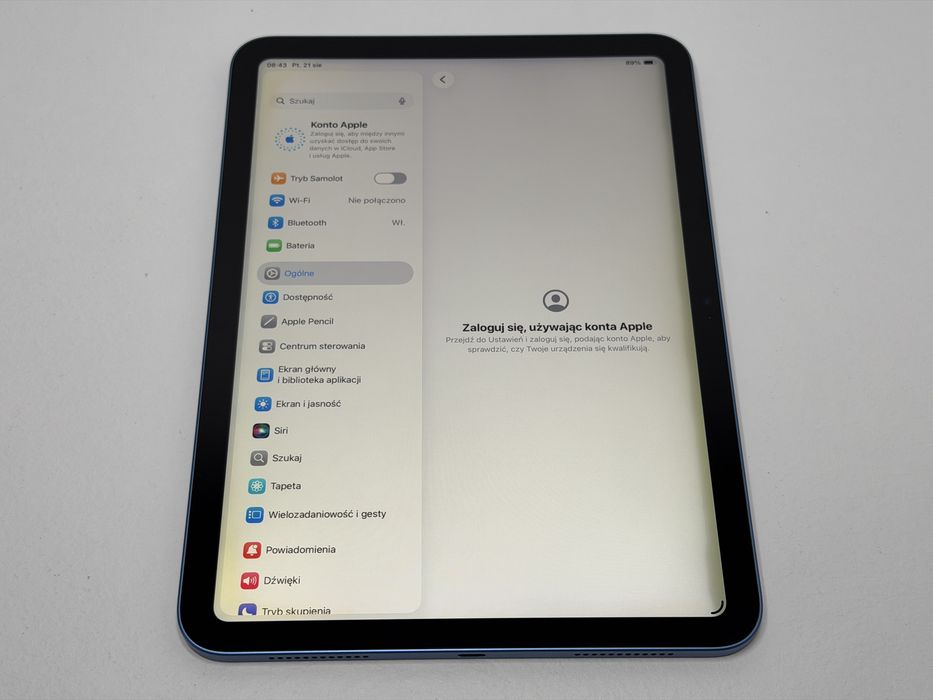 iPad 10. gen. (A2696) - 64GB - Blue - faktura VAT 23%