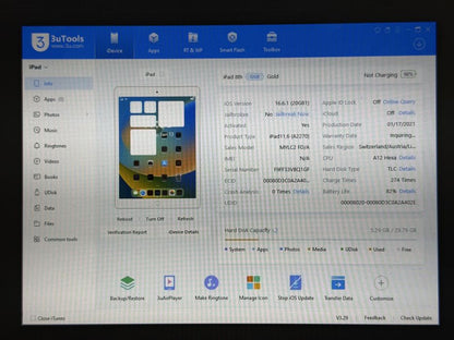 iPad 8. gen. (A2270) - 32GB - faktura VAT 23%