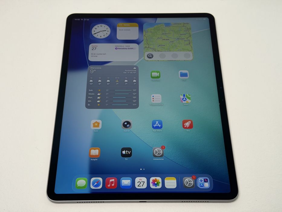 iPad Air 6 13 (A2898) - 256GB - Apple M2 - wada - faktura VAT 23%