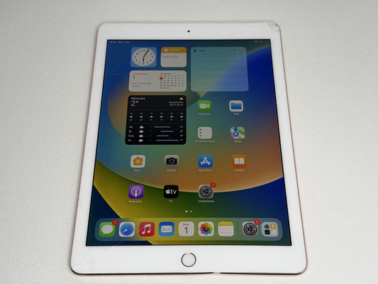 iPad Pro 9.7 (A1673) - 256GB - pęknięty - faktura VAT 23%