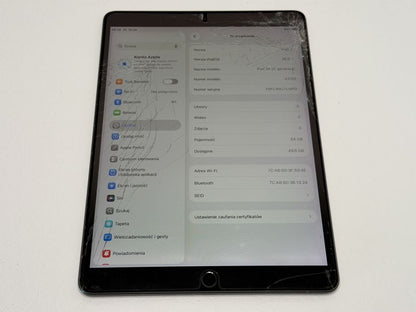 iPad Air 3 (A2152) - 64GB - Space Gray - zbity - faktura VAT 23%