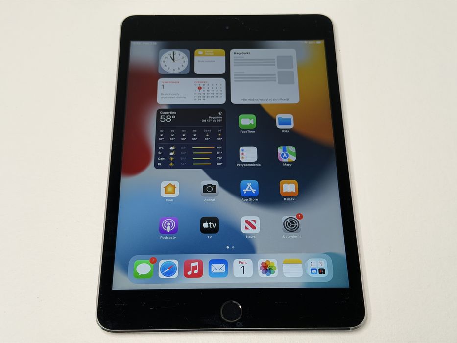 iPad mini 4 (A1550) - 128GB - Cellular (LTE) - faktura VAT 23%