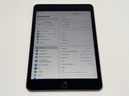 iPad mini 5 (A2124) - Cellular (LTE) - 64GB - faktura VAT 23%