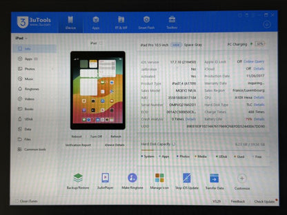 iPad Pro 10.5 (A1709) - 64GB - Cellular (LTE) - faktura VAT 23%
